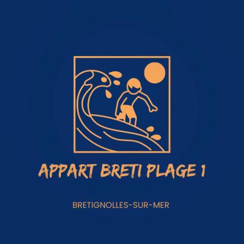Appart Breti Plage 1 Avec Parking - 50M De La Plage Brétignolles-sur-Mer Dış mekan fotoğraf